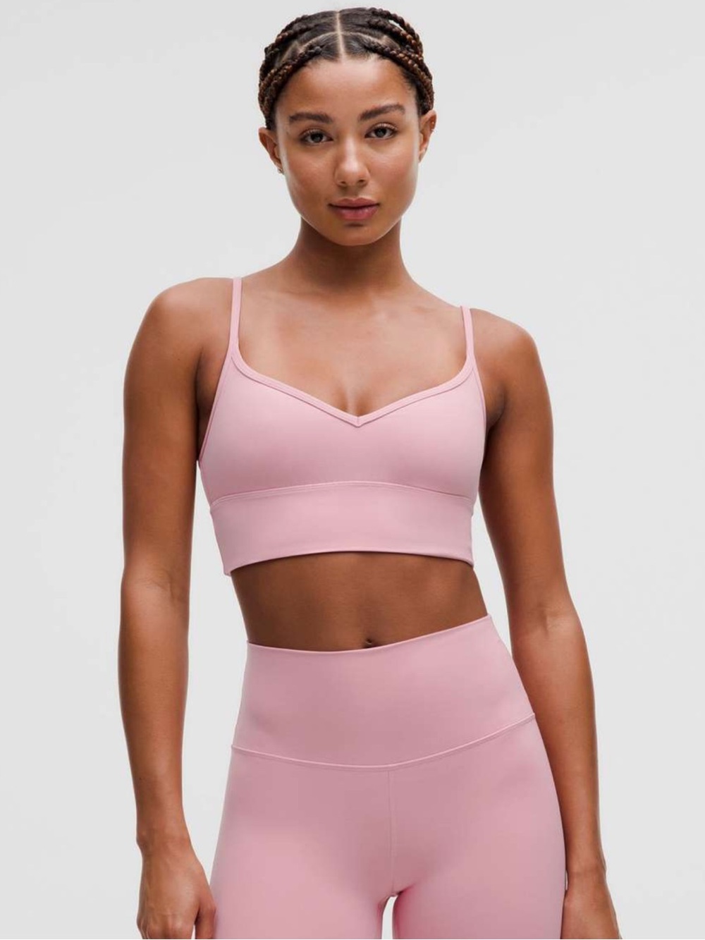 Lululemon 2 Piece Align Bra and Shorts Set